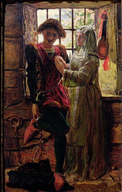 Claudio und Isabella von William Holman Hunt